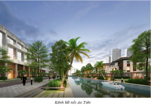 Liền kề ven kênh khu ao tiên vân đồn