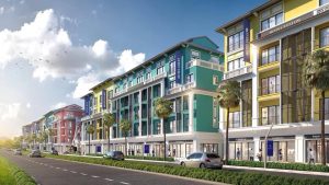 Phối cảnh Shophouse sonasea vân đồn harbor city