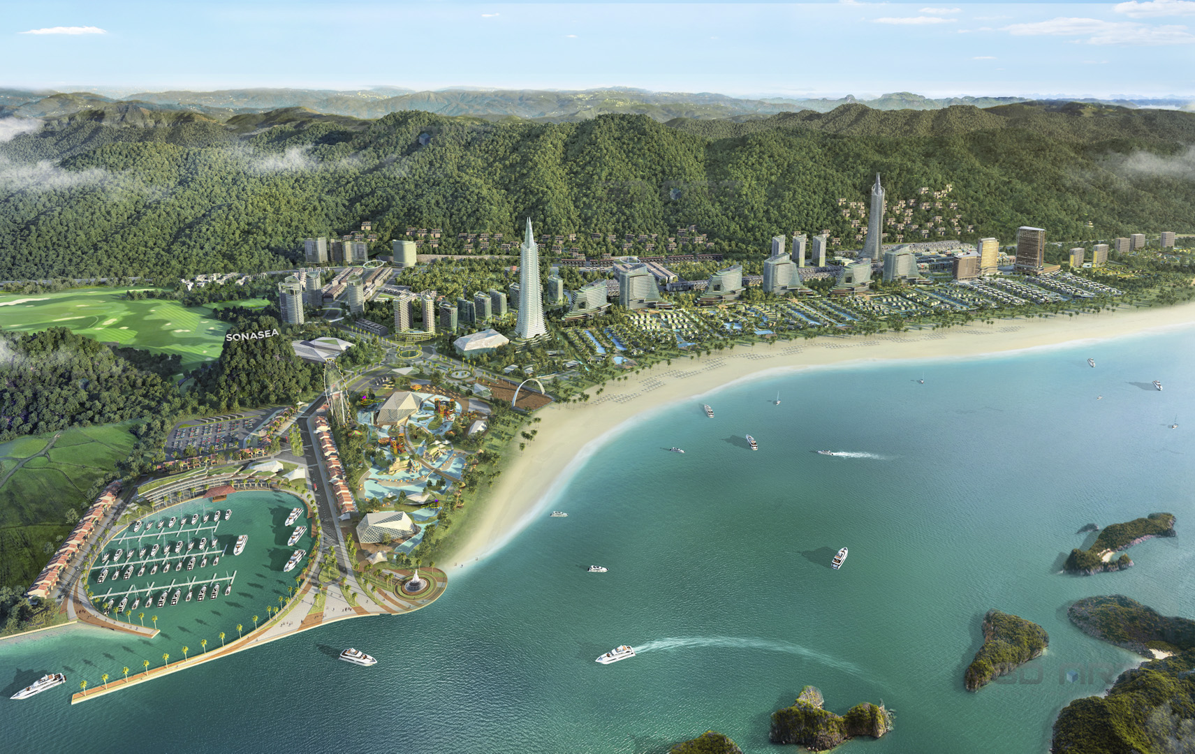 Tập đoàn Ceo với dự án Sonasea Vân Đồn Harbor City