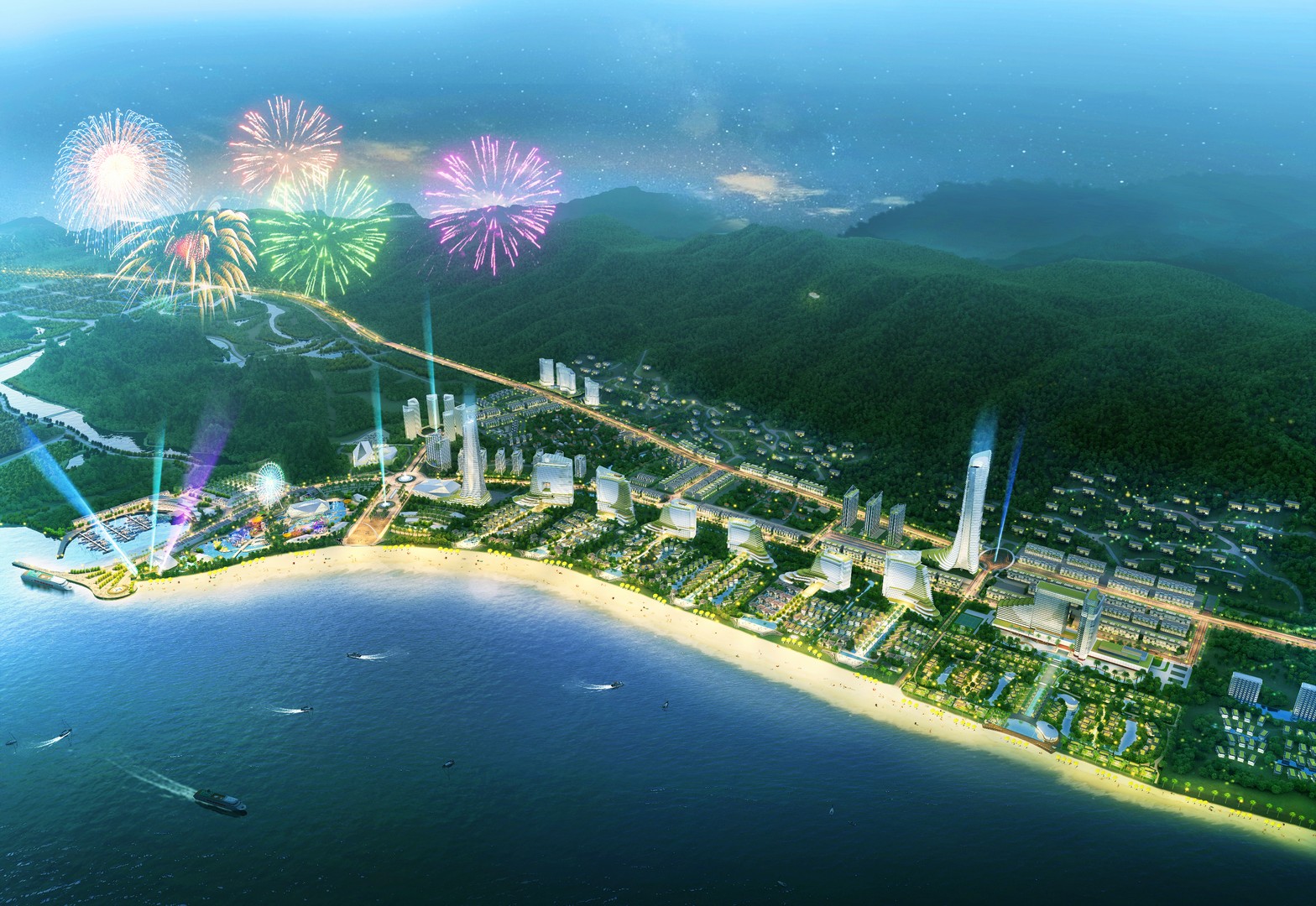 toàn cảnh sonasea Vân Đồn harbor city