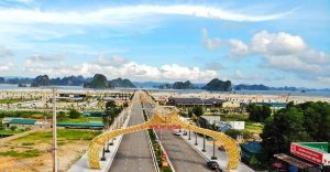 Tuyến đường 58m trục chính Vân Đồn