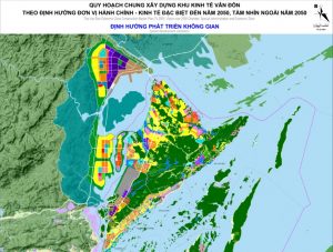 Bản đồ quy hoạch đặc khu Vân Đồn