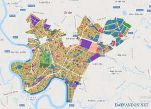 Bản đồ quy hoạch quận thủ đức tp hồ chí minh
