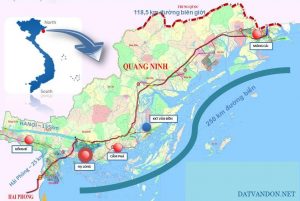 Tuyến đường cao tốc Vân Đồn Móng Cái