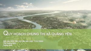 Quy hoạch Quảng Yên Quảng Ninh