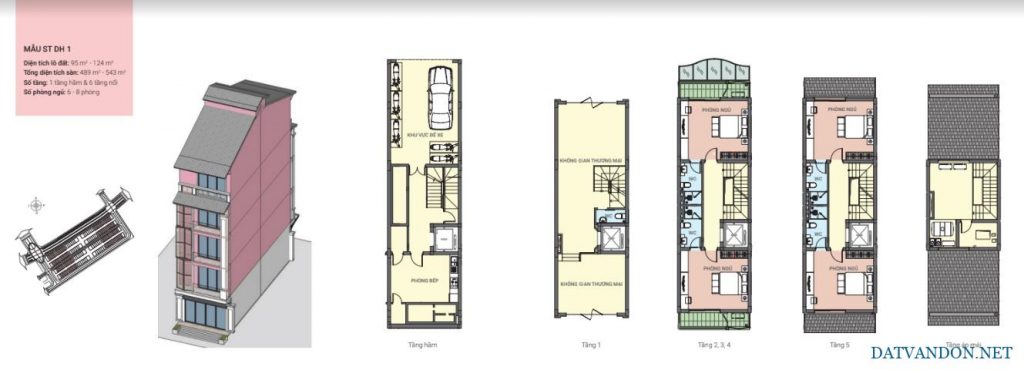 Mặt bằng Shoptel Sonasea Vân Đồn